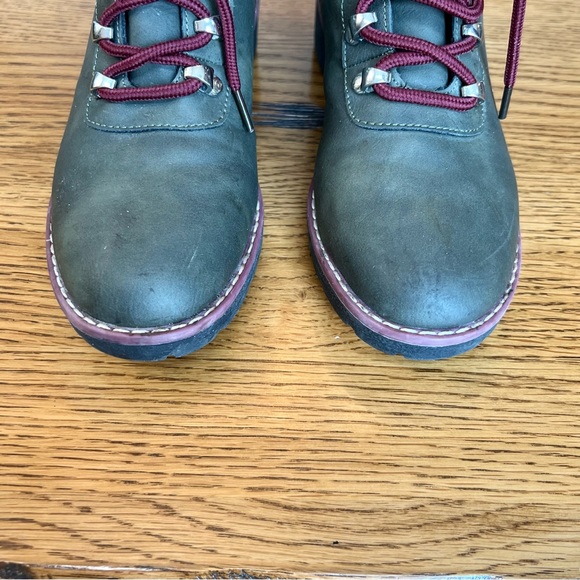 ⭐️ NAUTICA Womens Green Phoenix Round Toe Block Heel Lace-Up Hiking Boots 6 - Picture 8 of 12